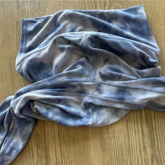 Lululemon Align Pant 25" Diamond Dye leggings women’s size 2 blue purple W5CQTS - Picture 7 of 9